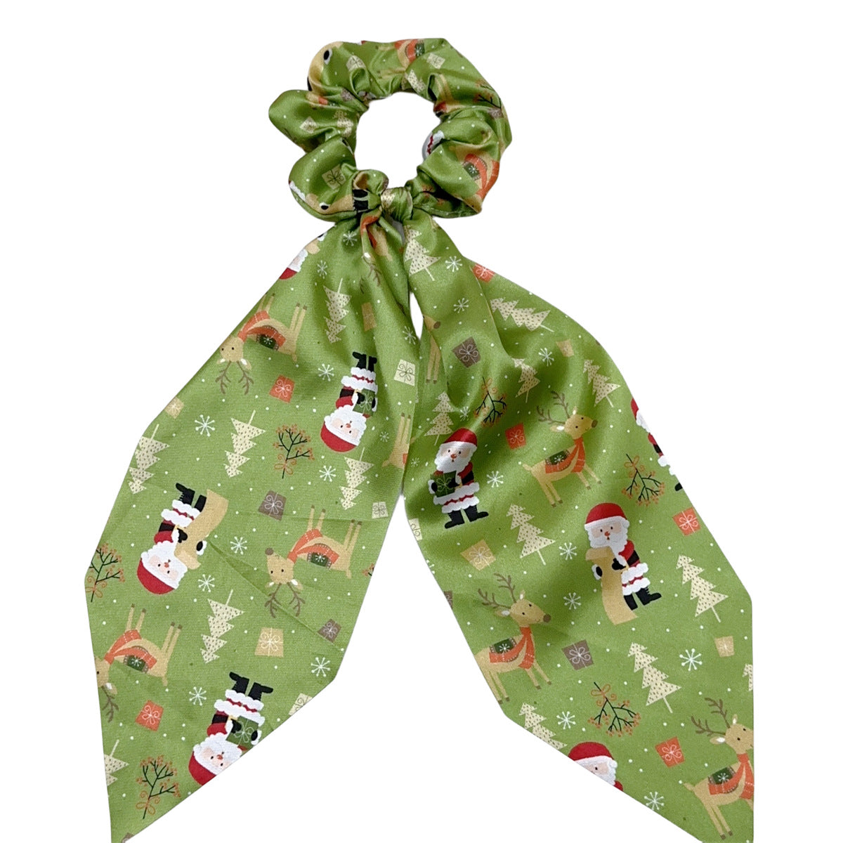 Wholesale Christmas Fabric Ribbon Hair Band